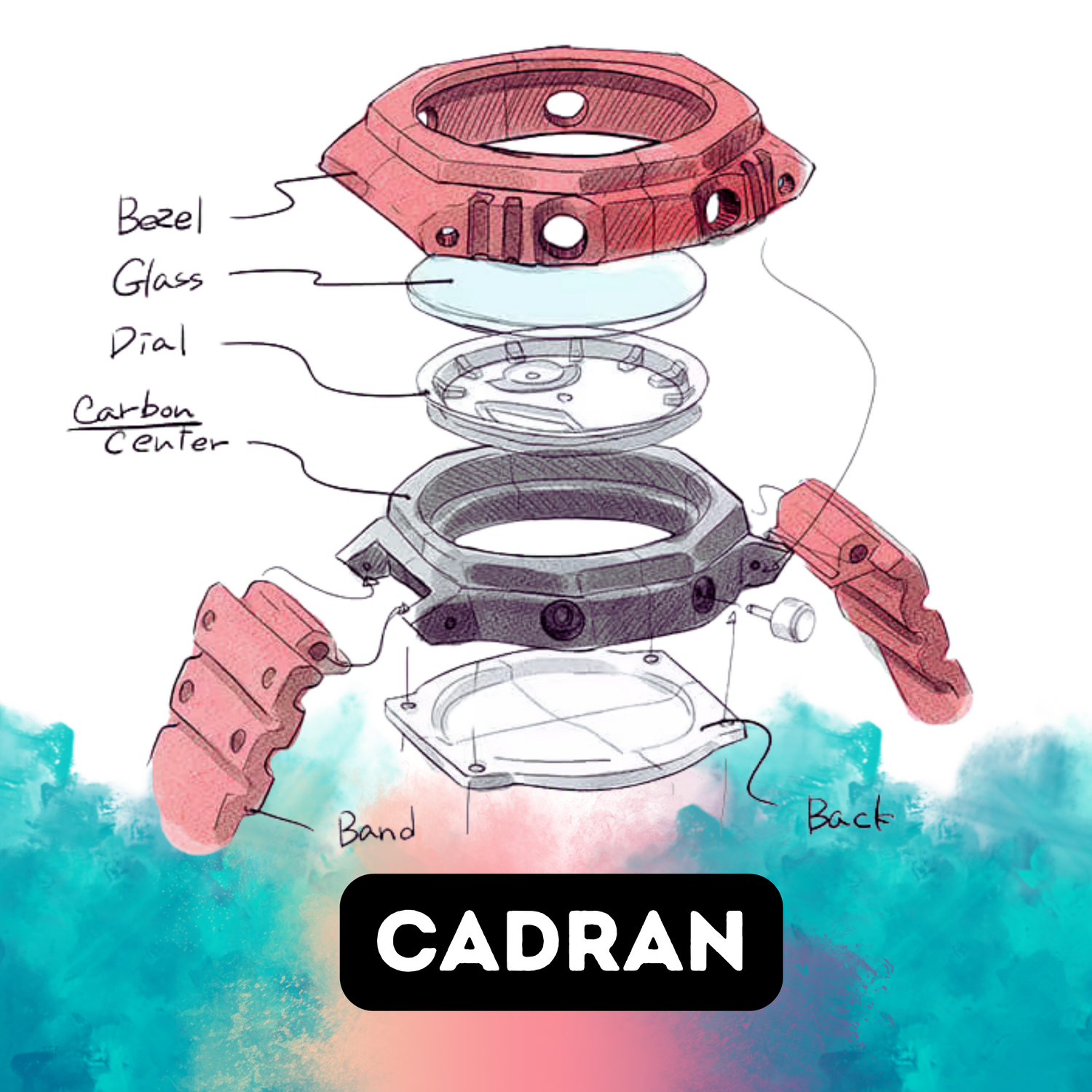 Accessoires CASIO Cadran
