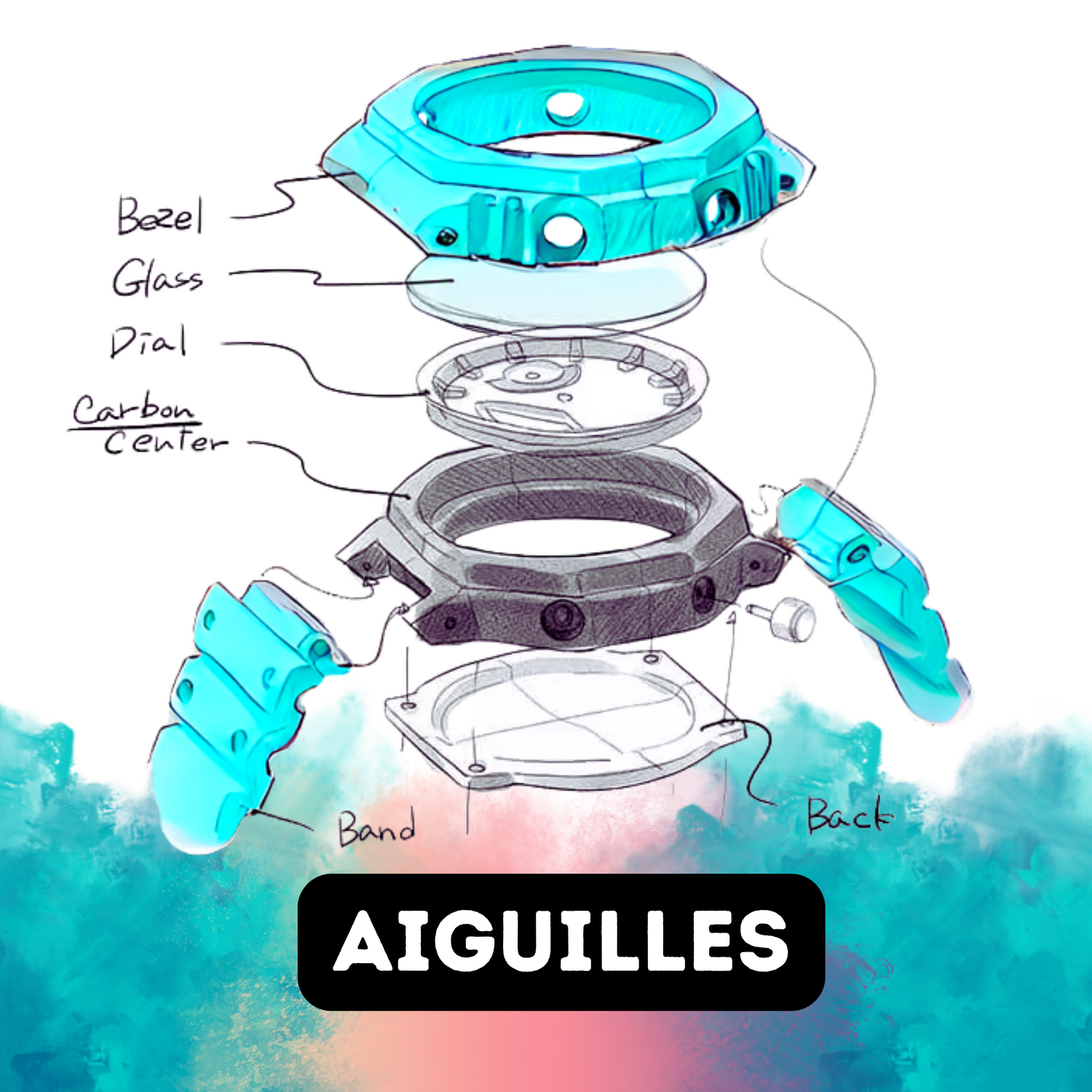 Accessoires CASIO Aiguilles