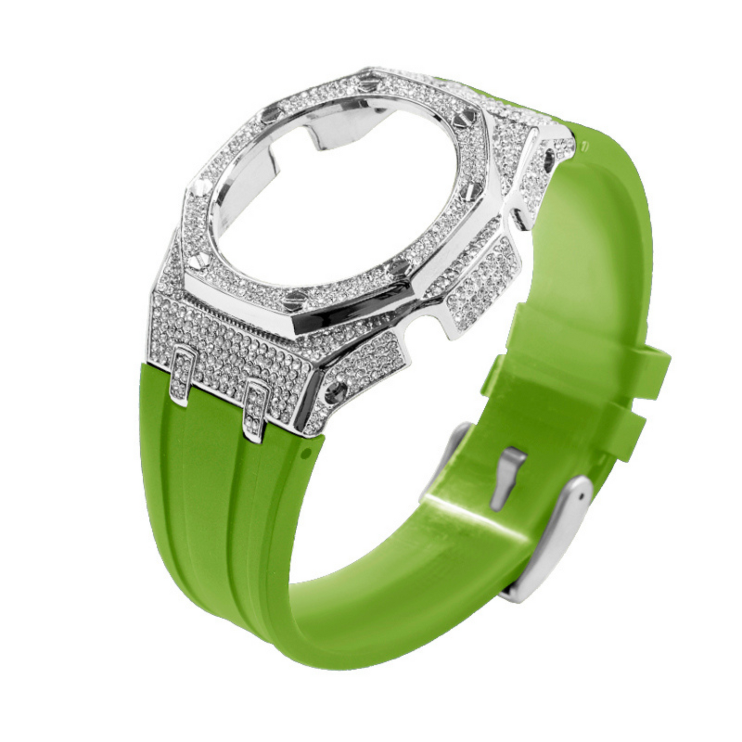 Bracelet Carrure Silver & Diamant