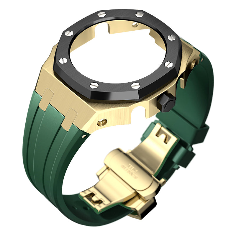 Bracelet Carrure Gold Lunette Black