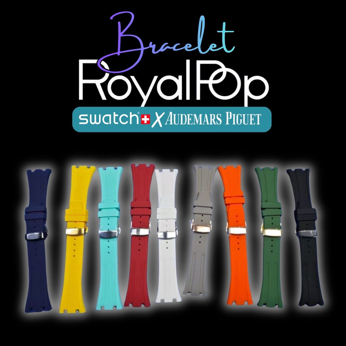 Bracelet Swatch Royal POP Silicone
