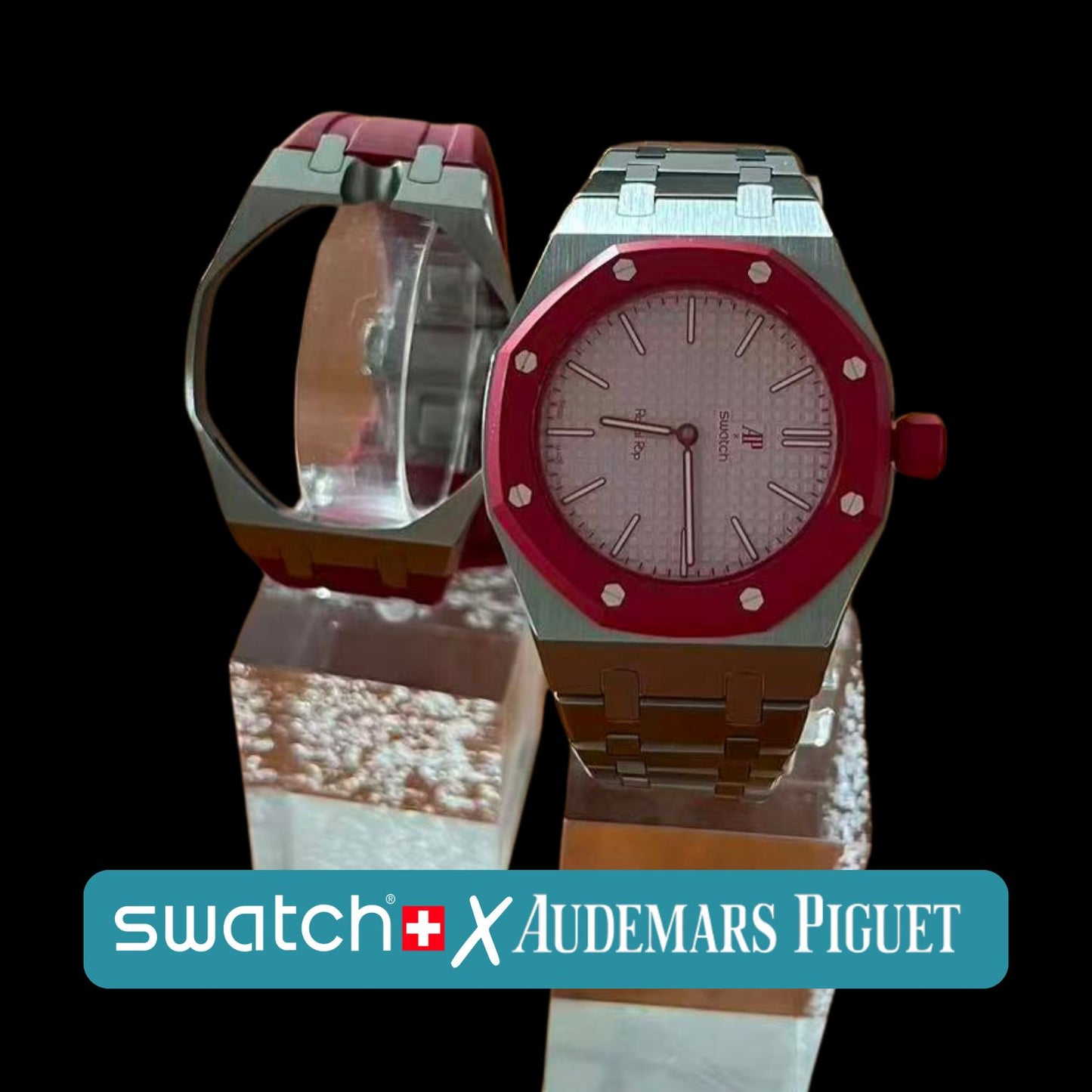 Bracelet Swatch Royal POP Acier
