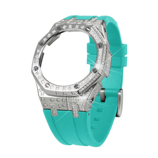 Bracelet Carrure Silver avec Diamants