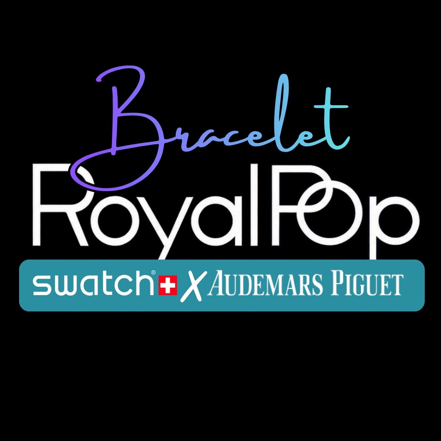Bracelet Swatch Royal POP Acier