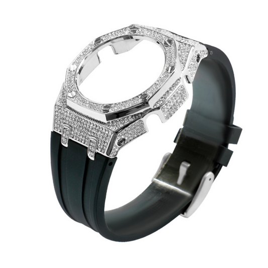Bracelet Carrure Silver & Diamant