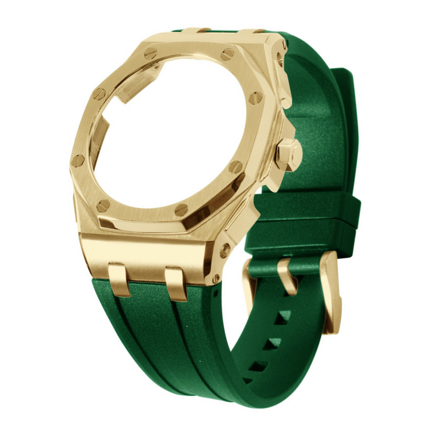 Bracelet Carrure Galbé Gold  avec Couronne