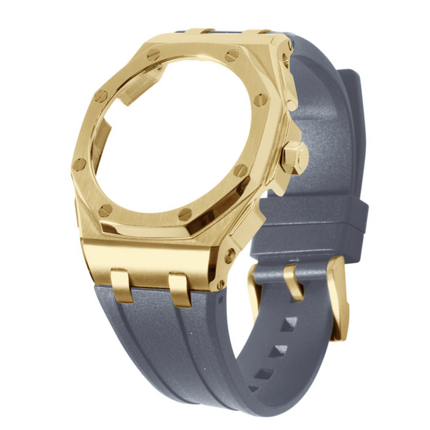 Bracelet Carrure Galbé Gold  avec Couronne