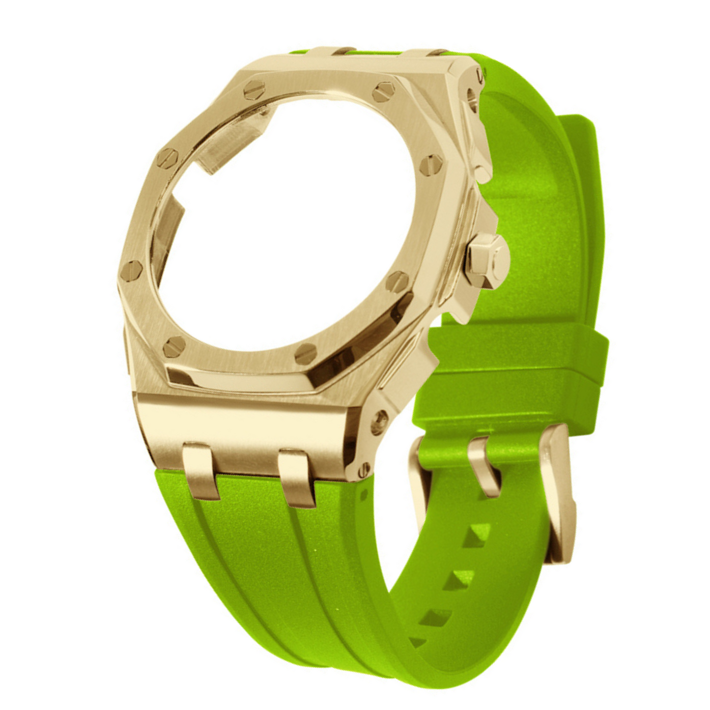 Bracelet Carrure Galbé Gold  avec Couronne