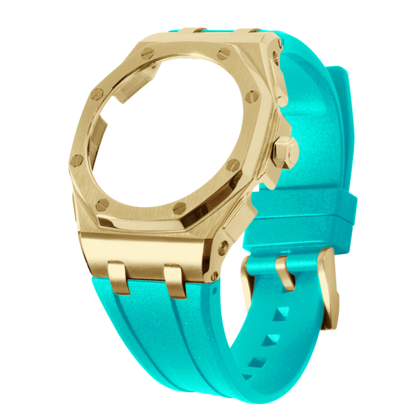 Bracelet Carrure Galbé Gold  avec Couronne