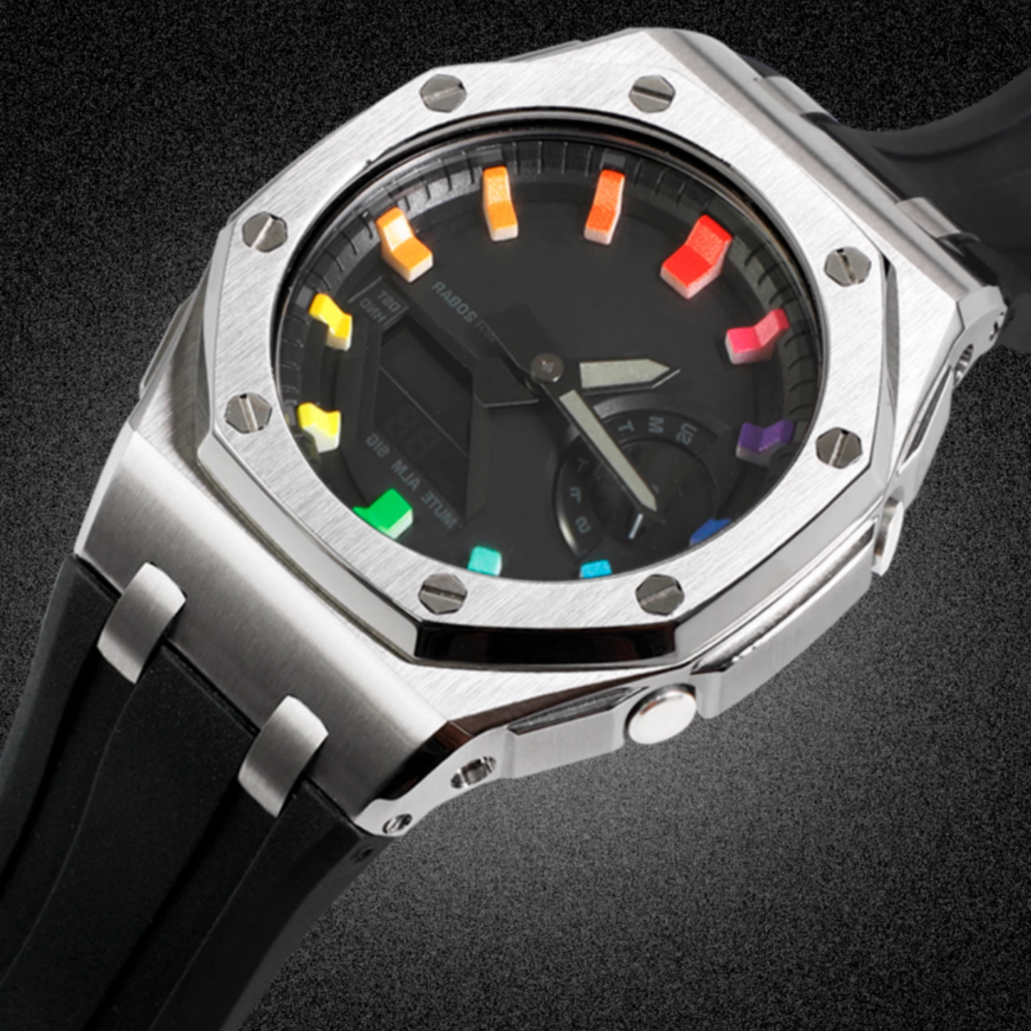 Bracelet Carrure Galbé Gold  avec Couronne