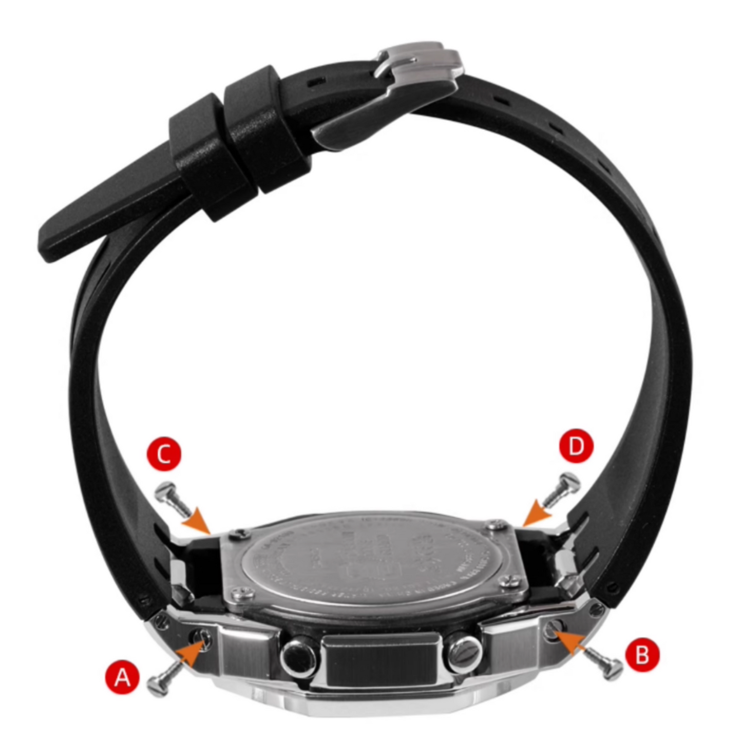 Bracelet Carrure Galbé Gold  avec Couronne