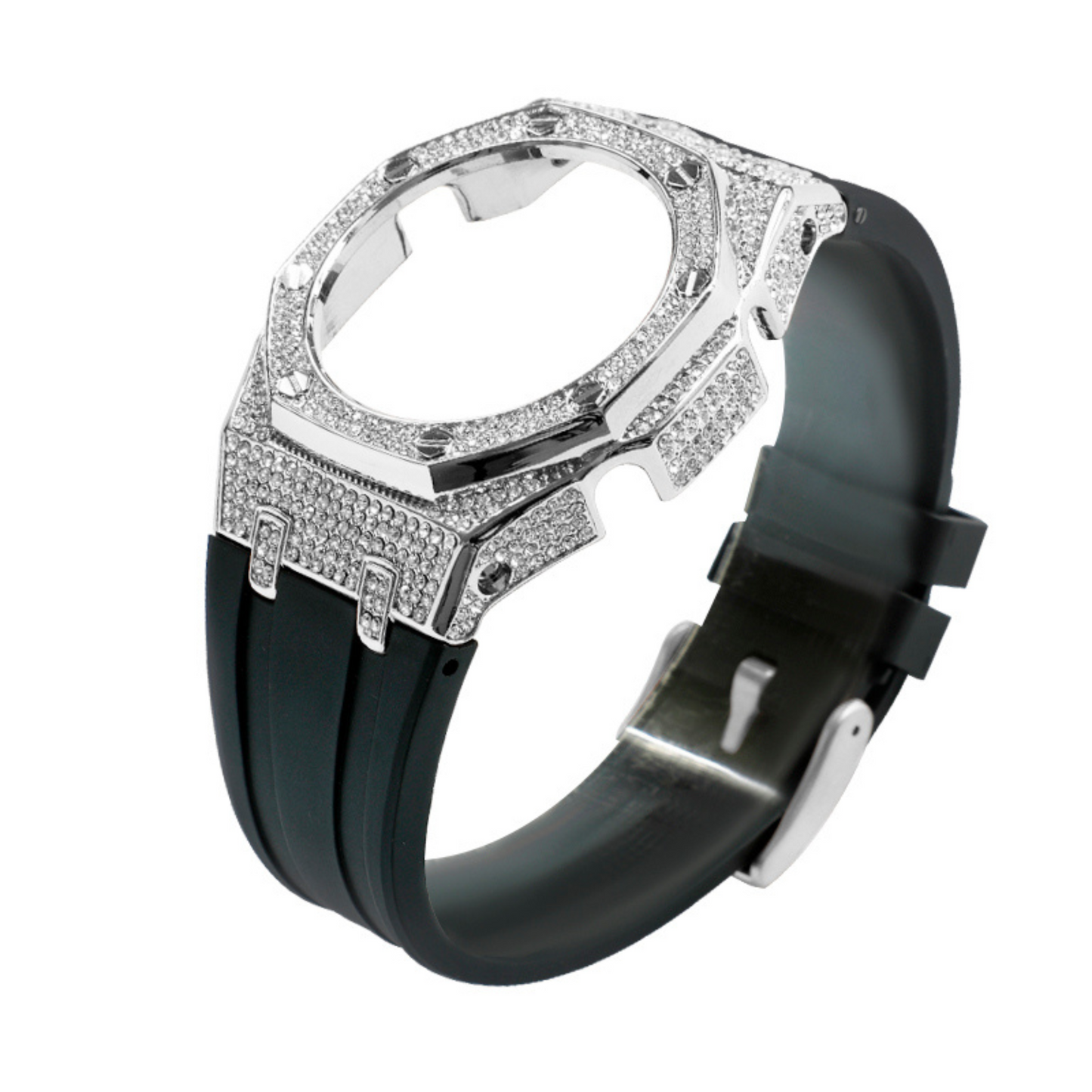 Bracelet Carrure Silver & Diamant
