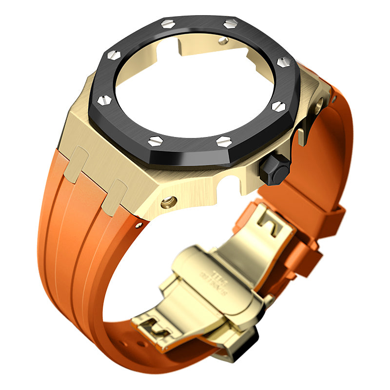 Bracelet Carrure Gold Lunette Black