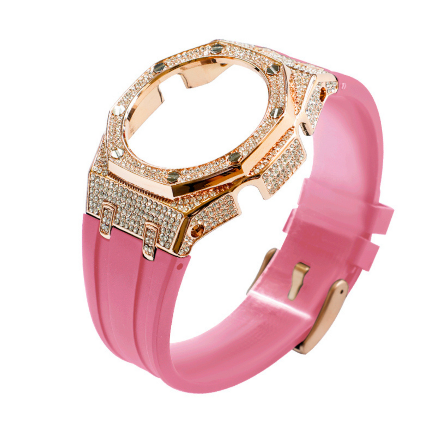 Bracelet Carrure Rose Gold & Diamant