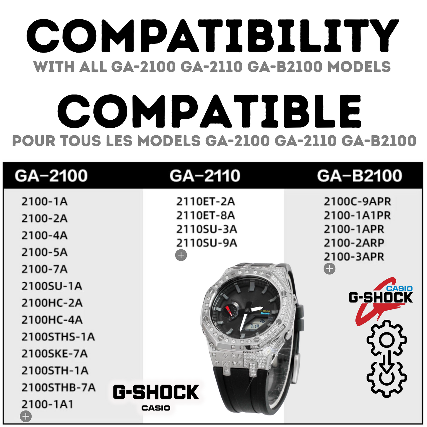 Silver Carre Bracelet with Diamonds