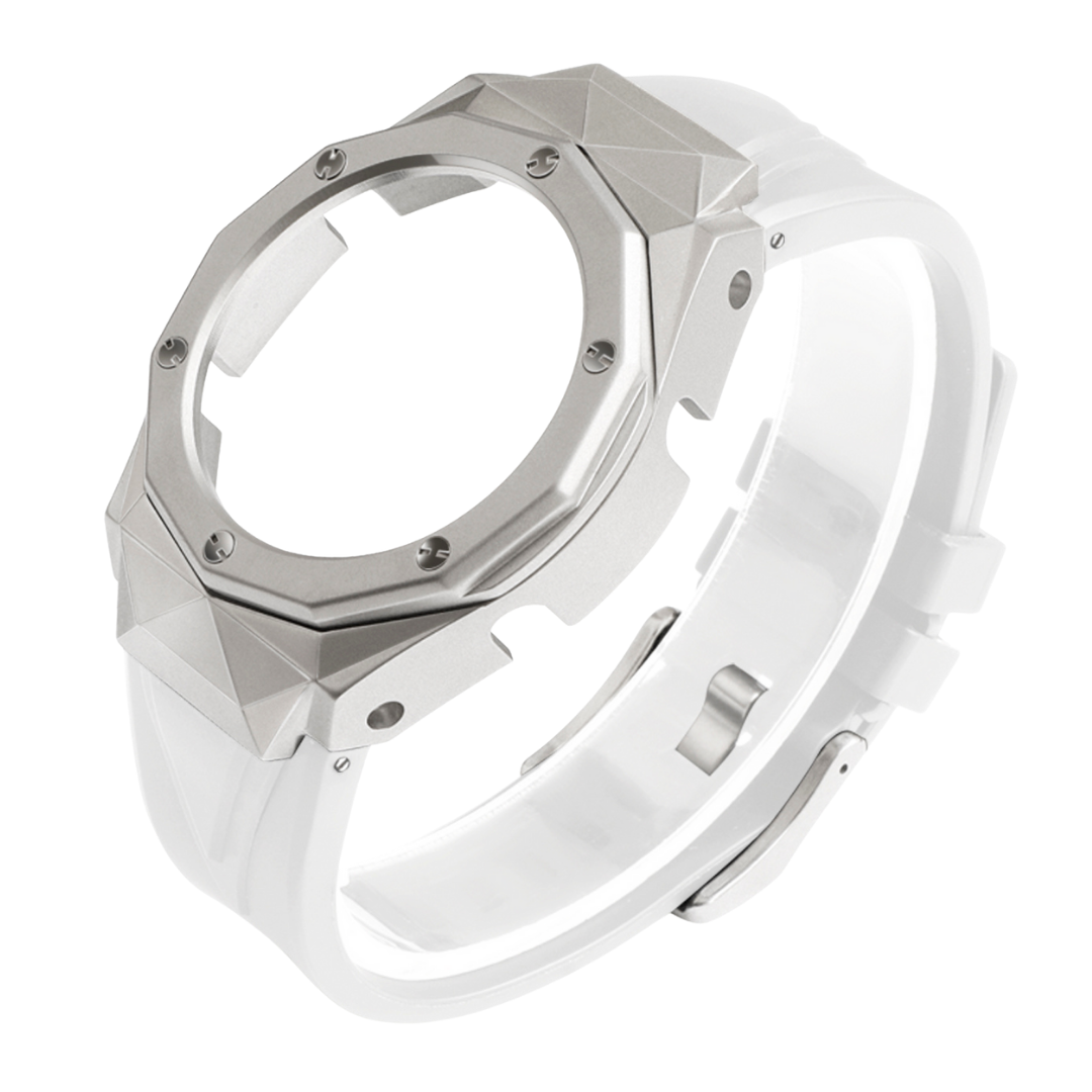 Silver Carrure Bracelet