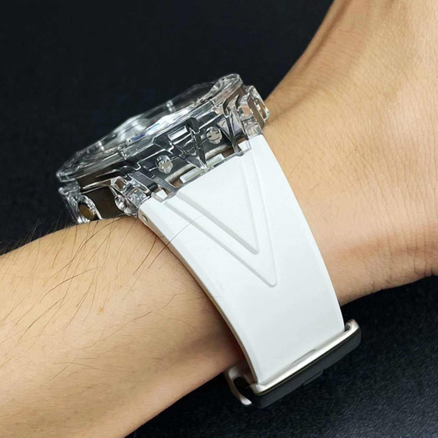 Bracelet Carrure Crystal Clear II