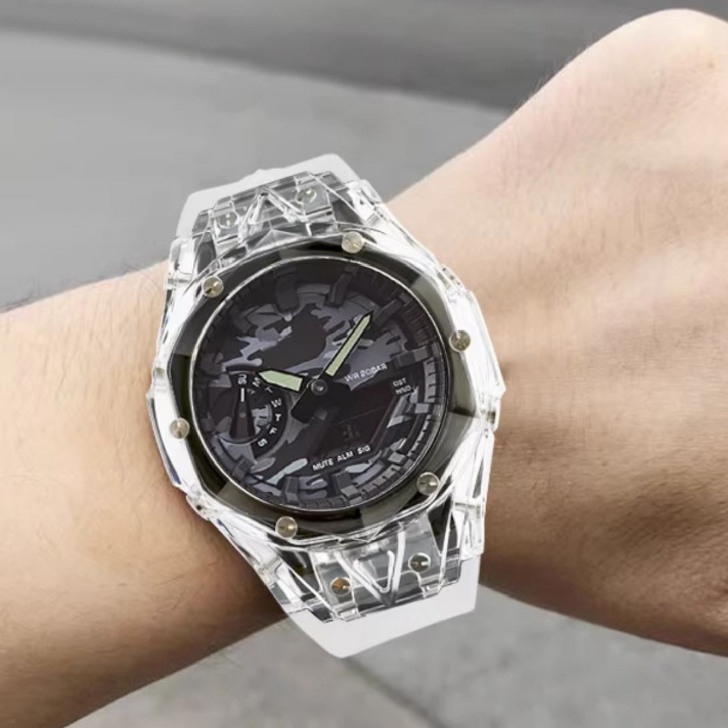 Bracelet Carrure Crystal Clear II