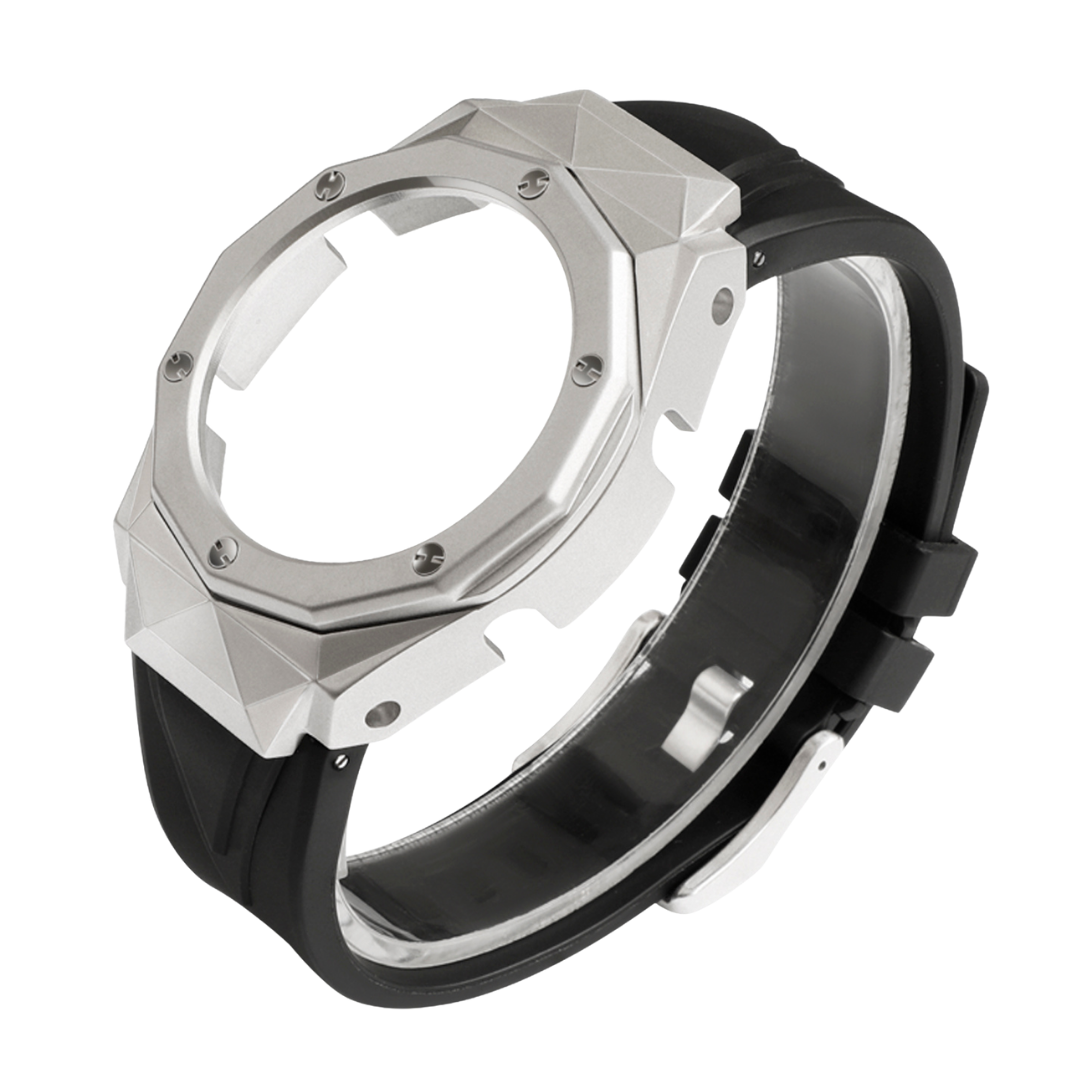 Silver Carrure Bracelet