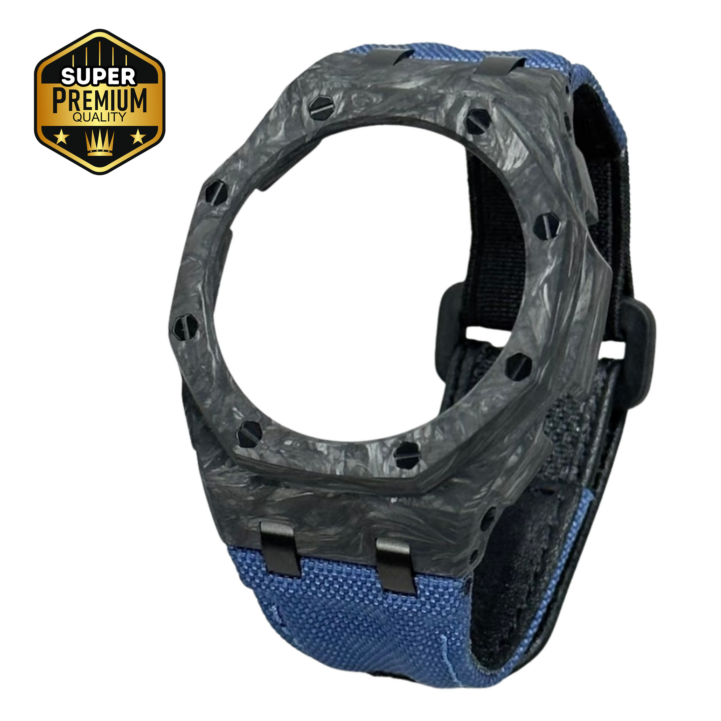 Bracelet Carrure Carbone Forgé