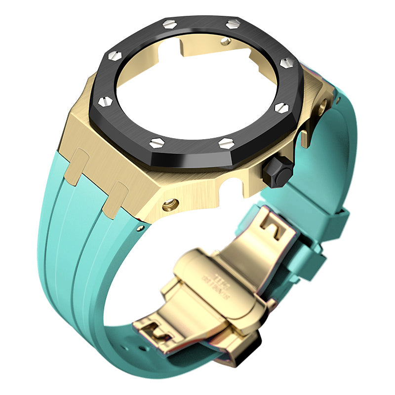 Bracelet Carrure Gold Lunette Black