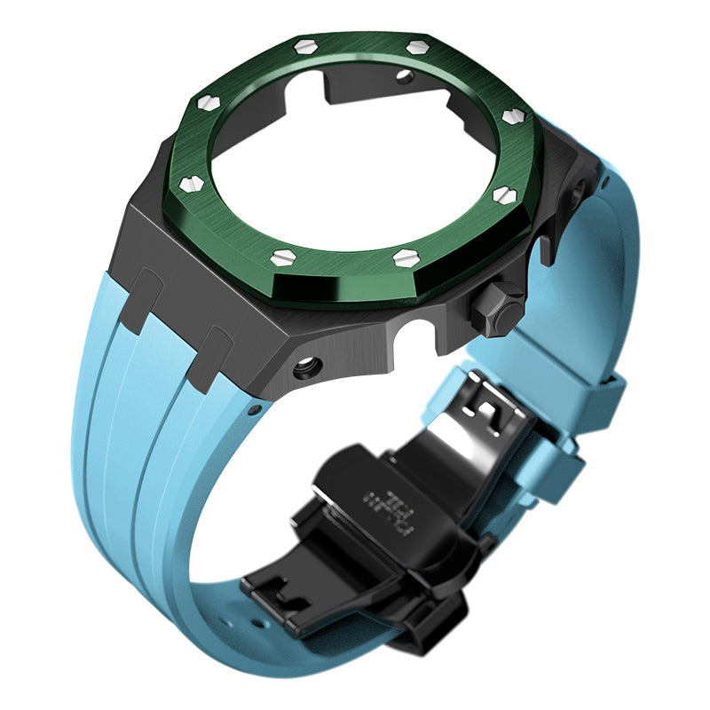 Bracelet Carrure Black Lunette Verte