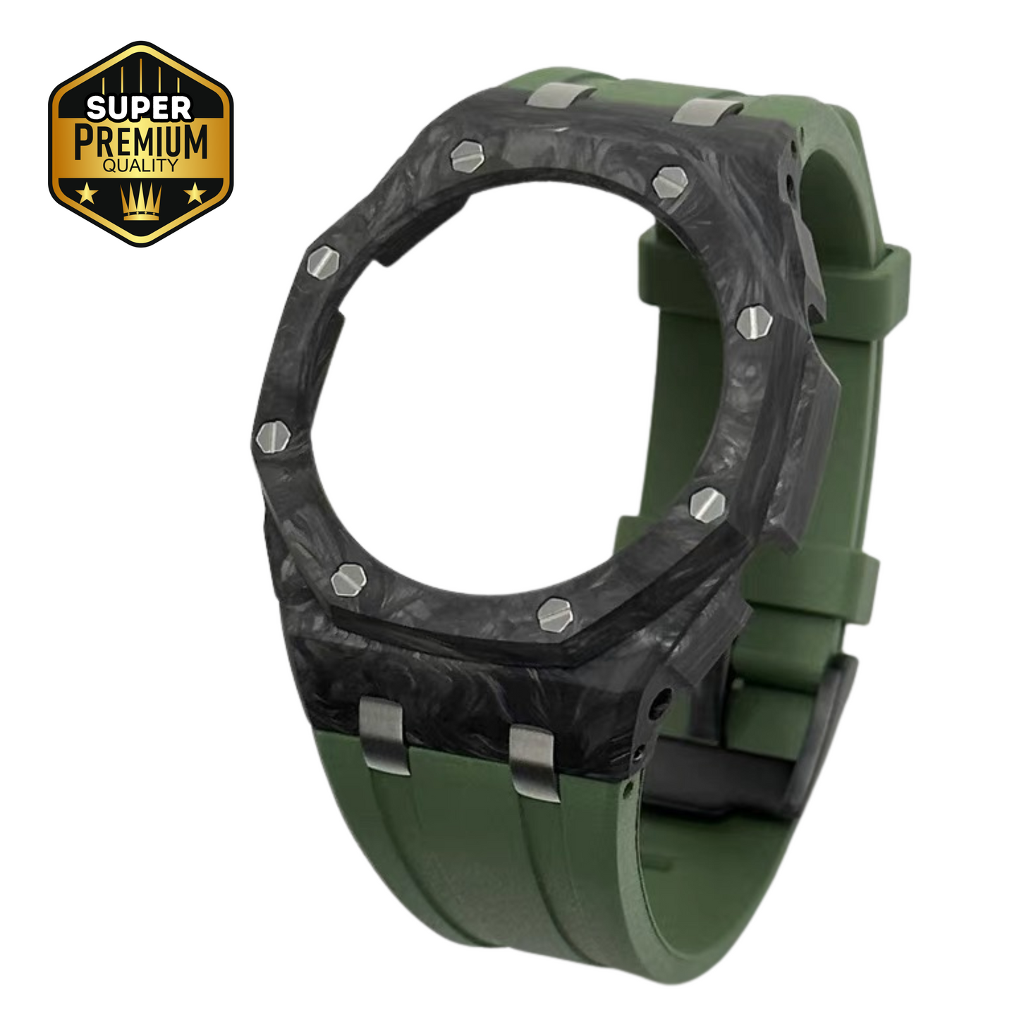 Bracelet Carrure Carbone Forgé II