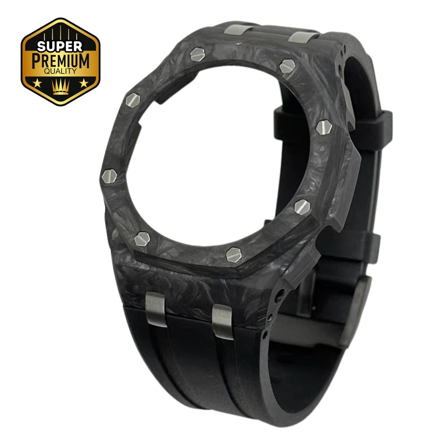 Bracelet Carrure Carbone Forgé II