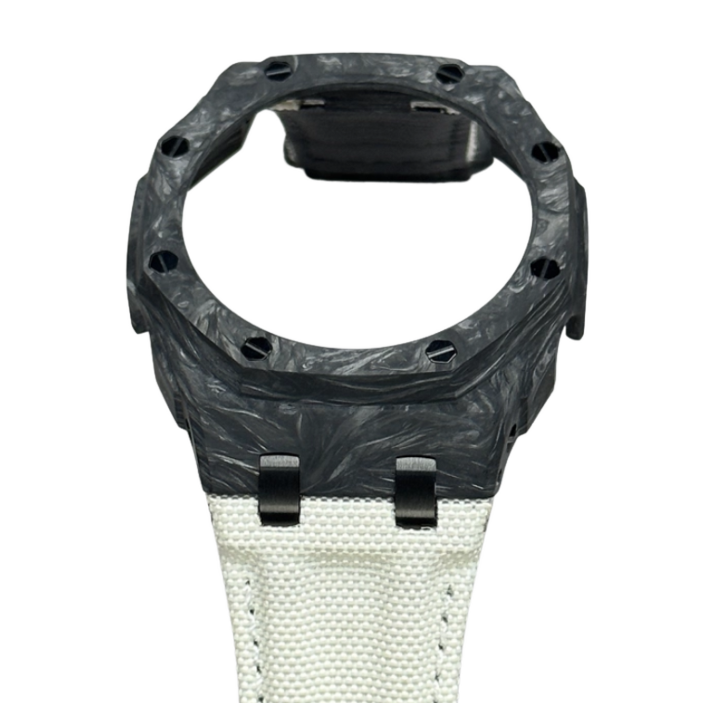 Bracelet Carrure Carbone Forgé