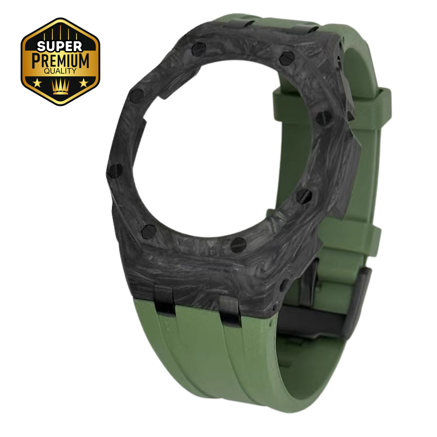 Bracelet Carrure Carbone Forgé II