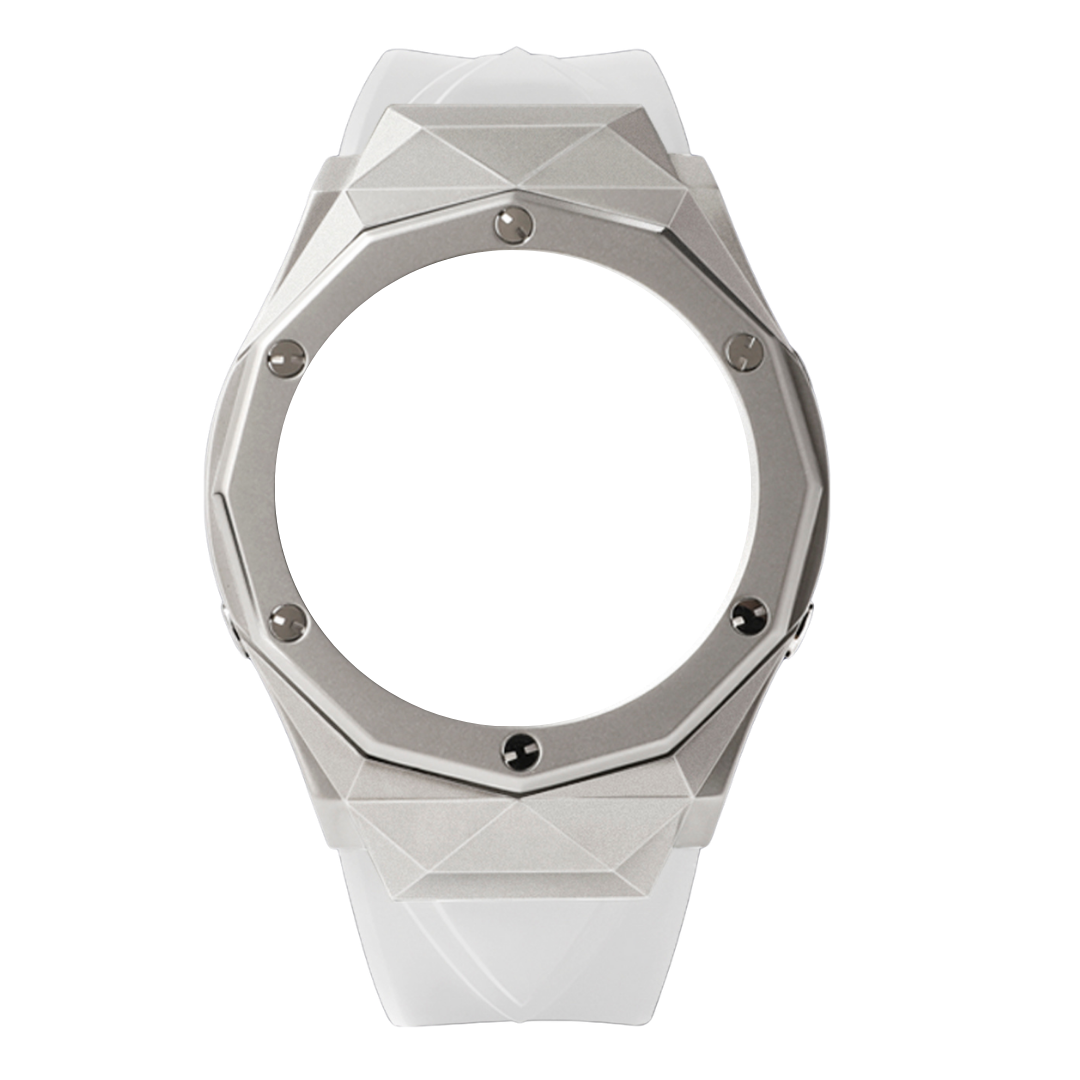 Silver Carrure Bracelet