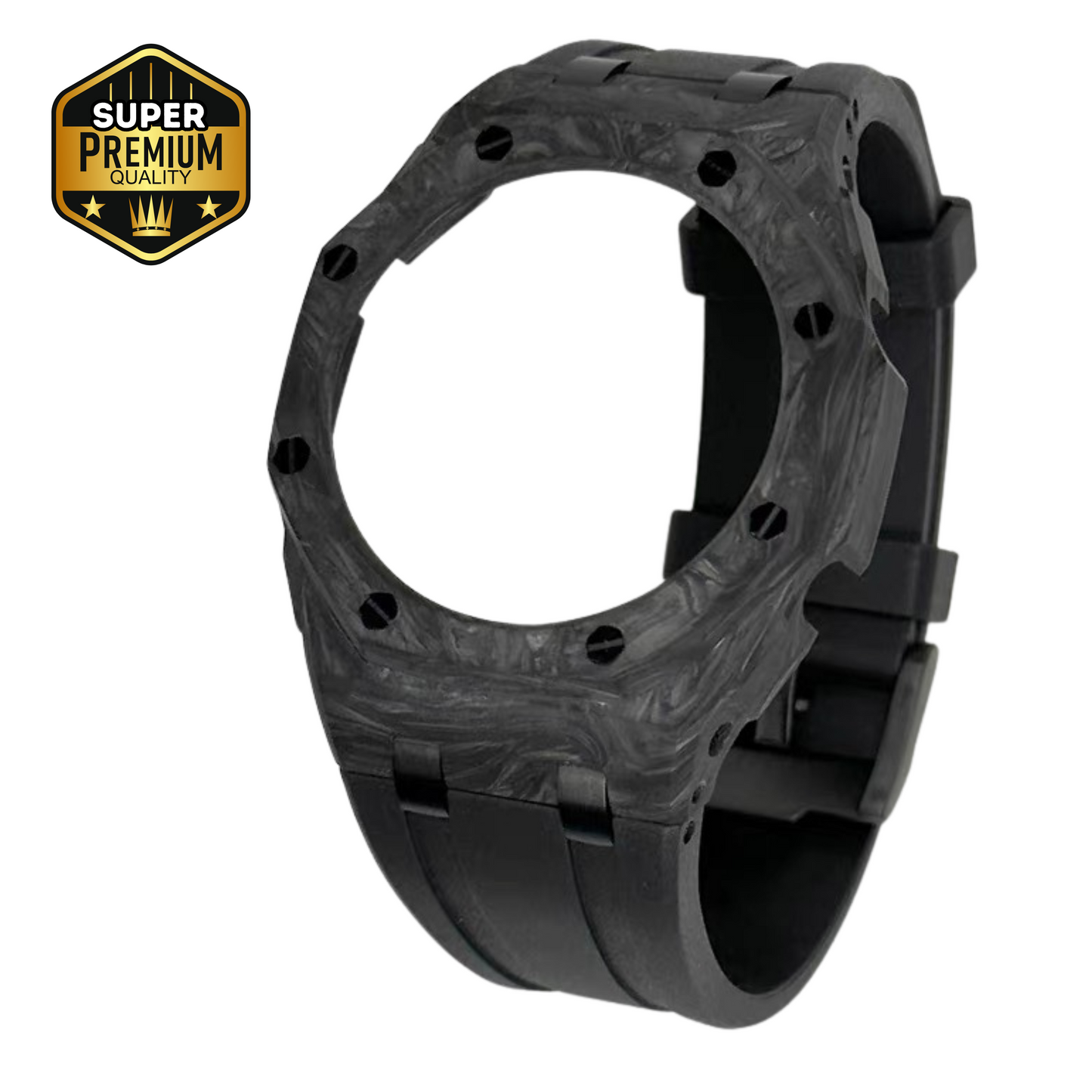 Bracelet Carrure Carbone Forgé II