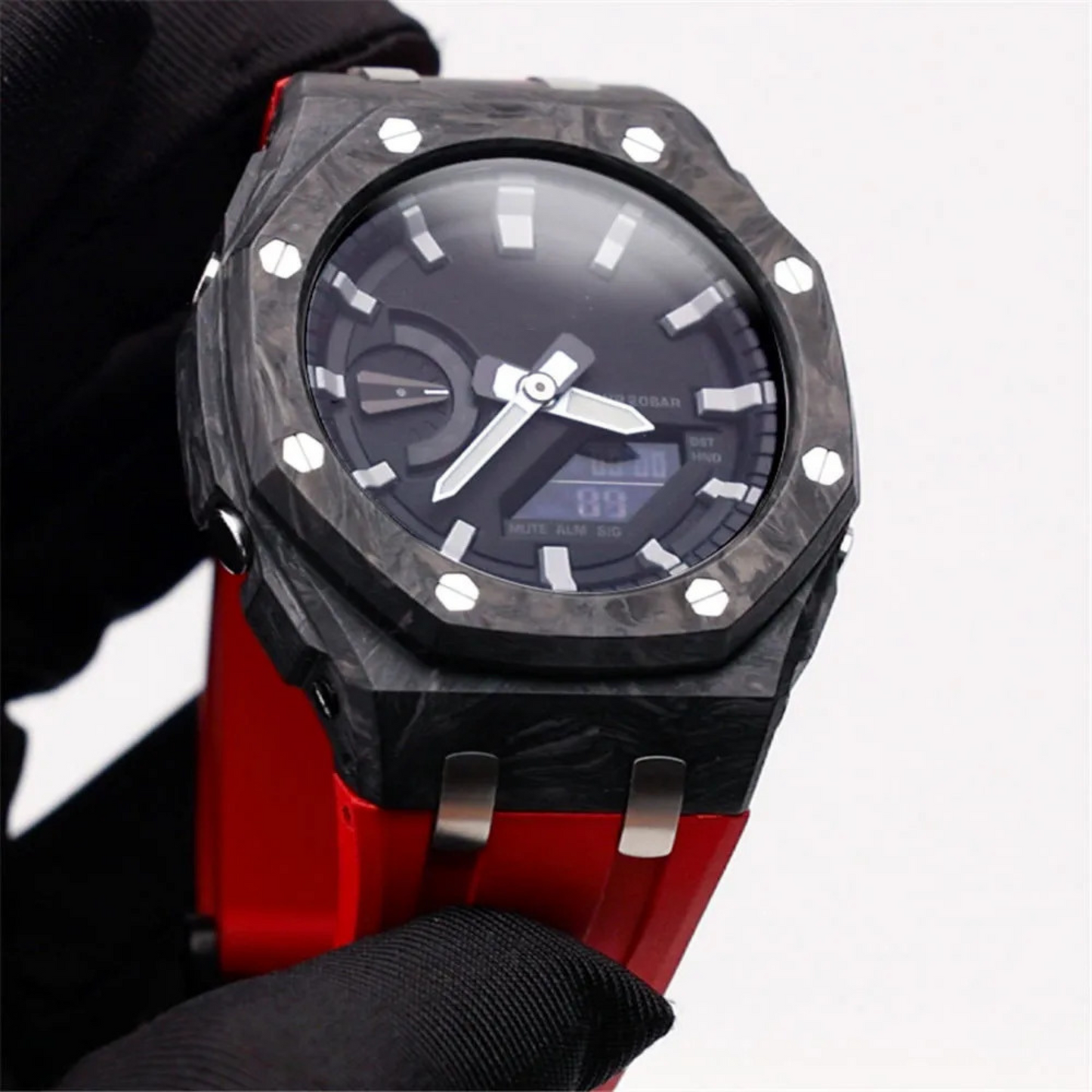 Bracelet Carrure Carbone Forgé II