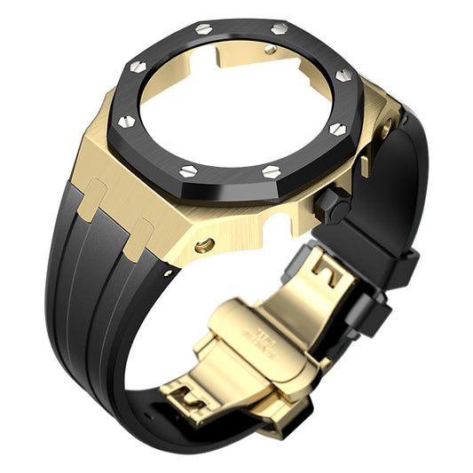 Bracelet Carrure Gold Lunette Black