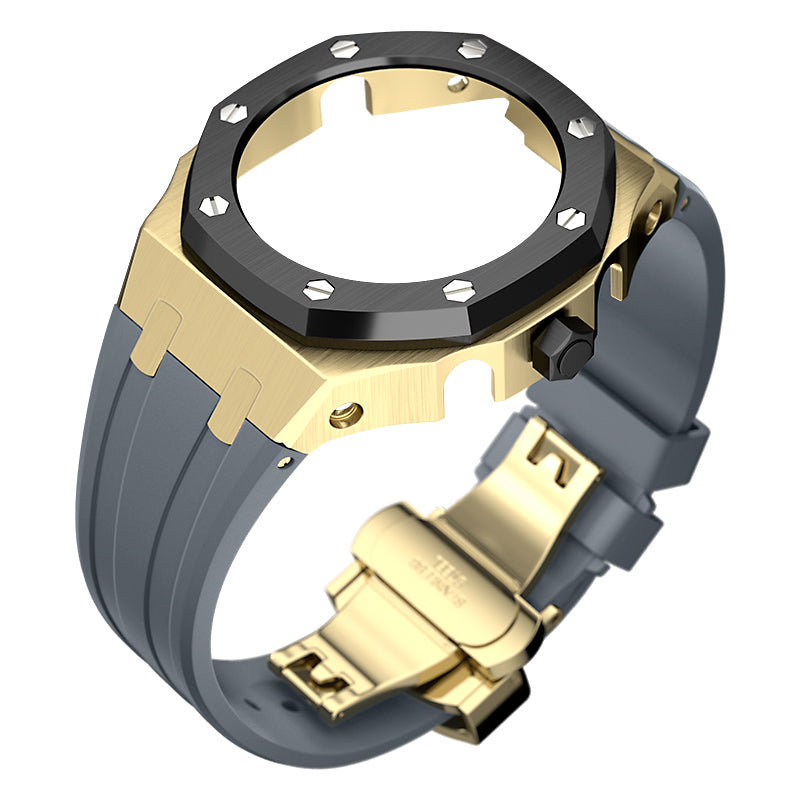 Bracelet Carrure Gold Lunette Black