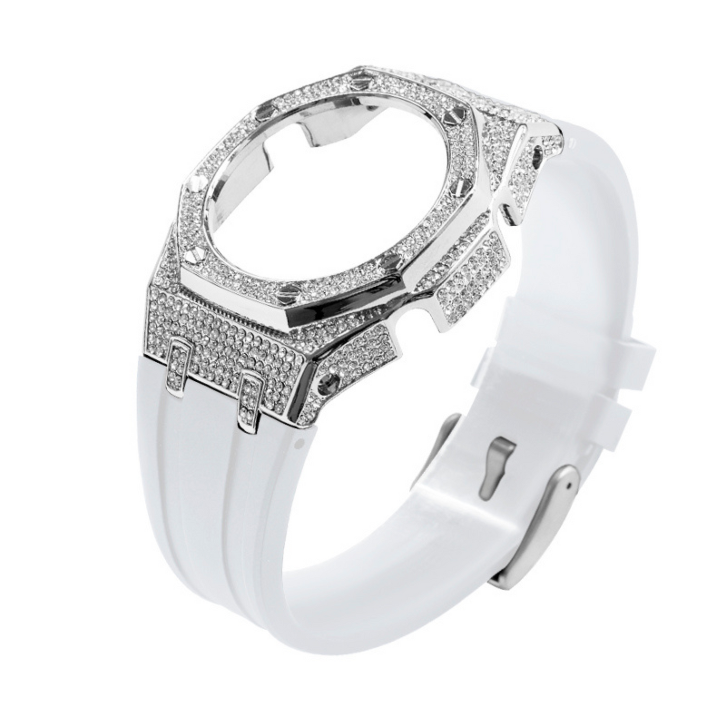 Bracelet Carrure Silver & Diamant