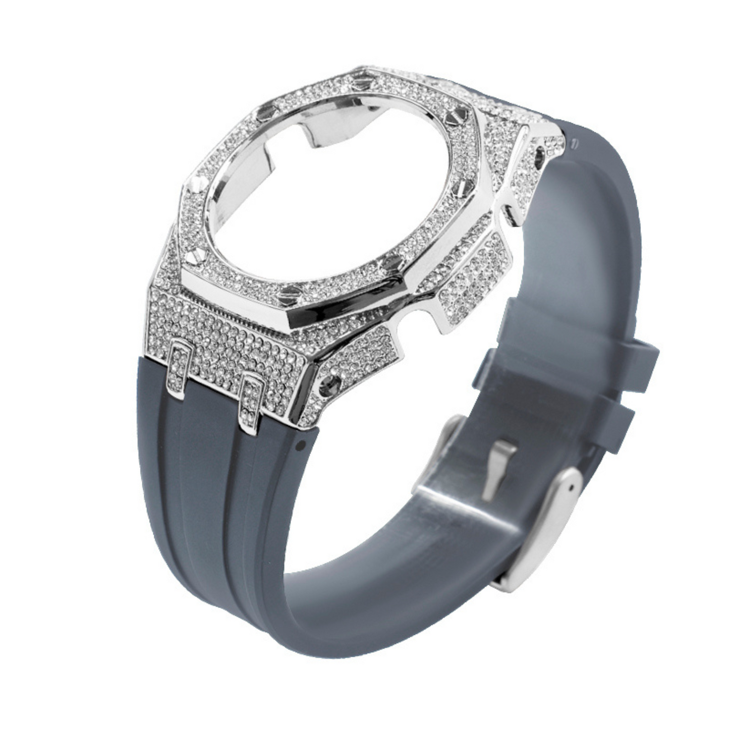 Bracelet Carrure Silver & Diamant