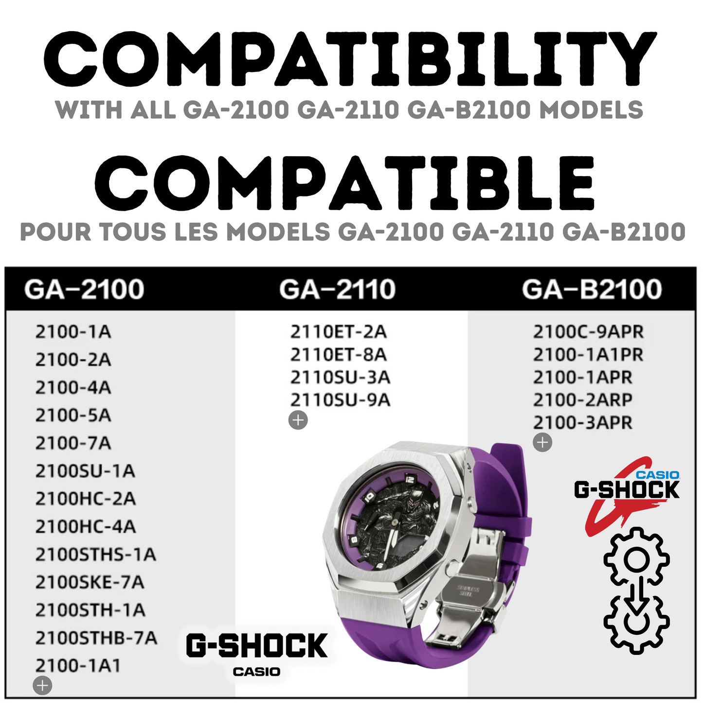 Bracelet Carrure Black Panther