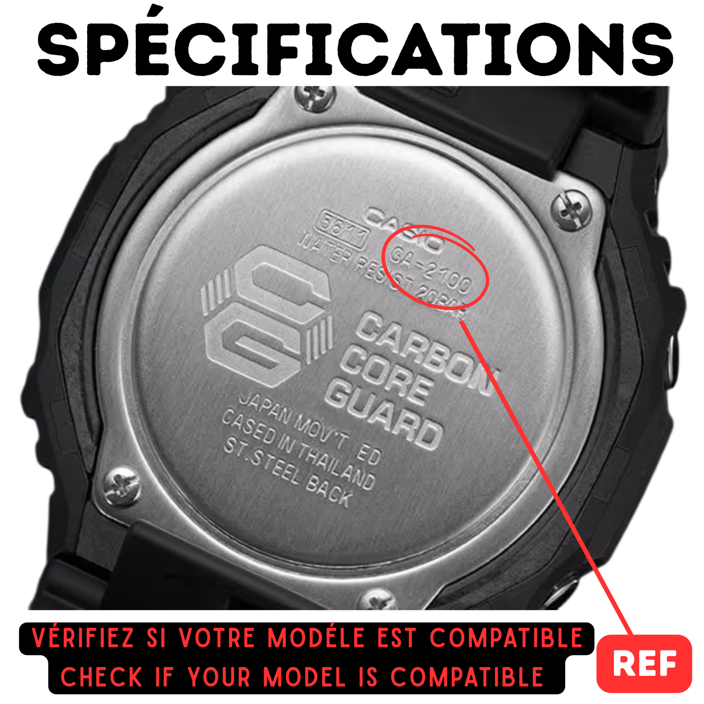 Bracelet Carrure Black