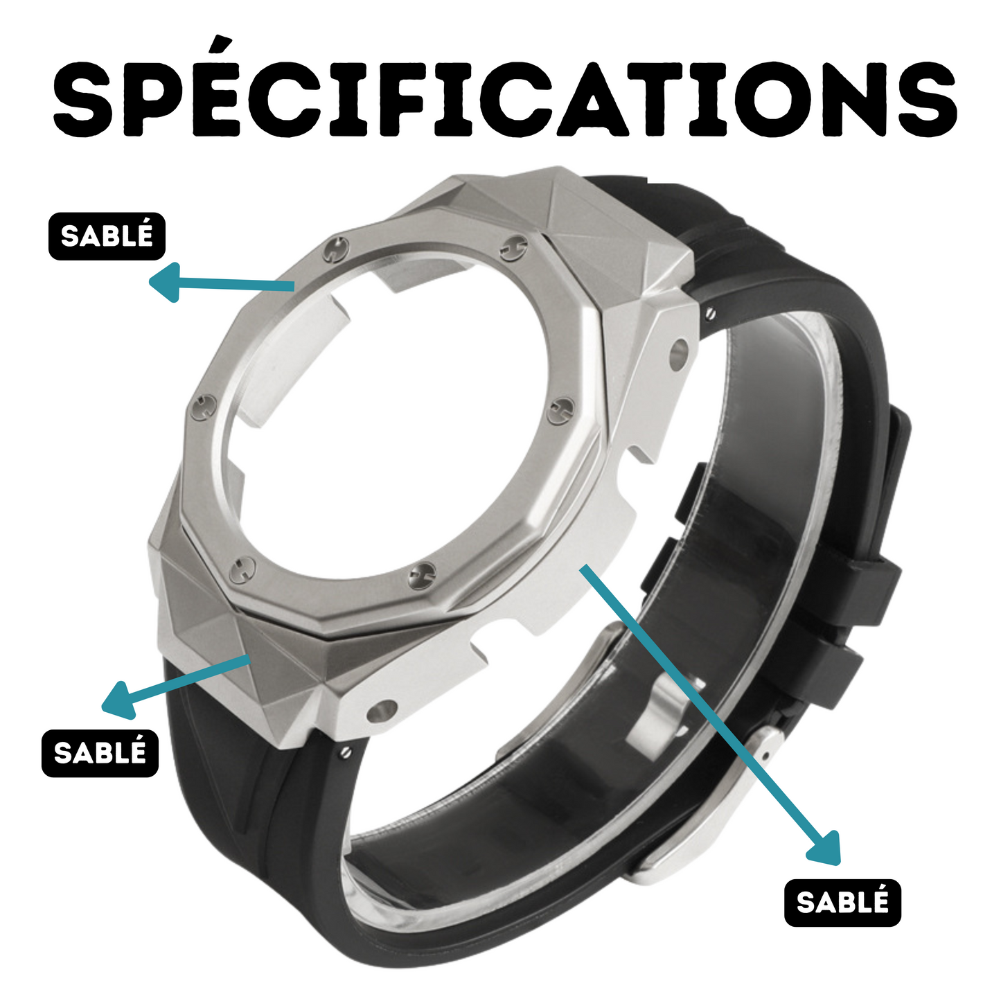 Bracelet Carrure Rose Gold