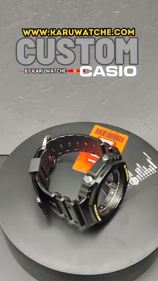 Bracelet Constructeur Noir et Gold